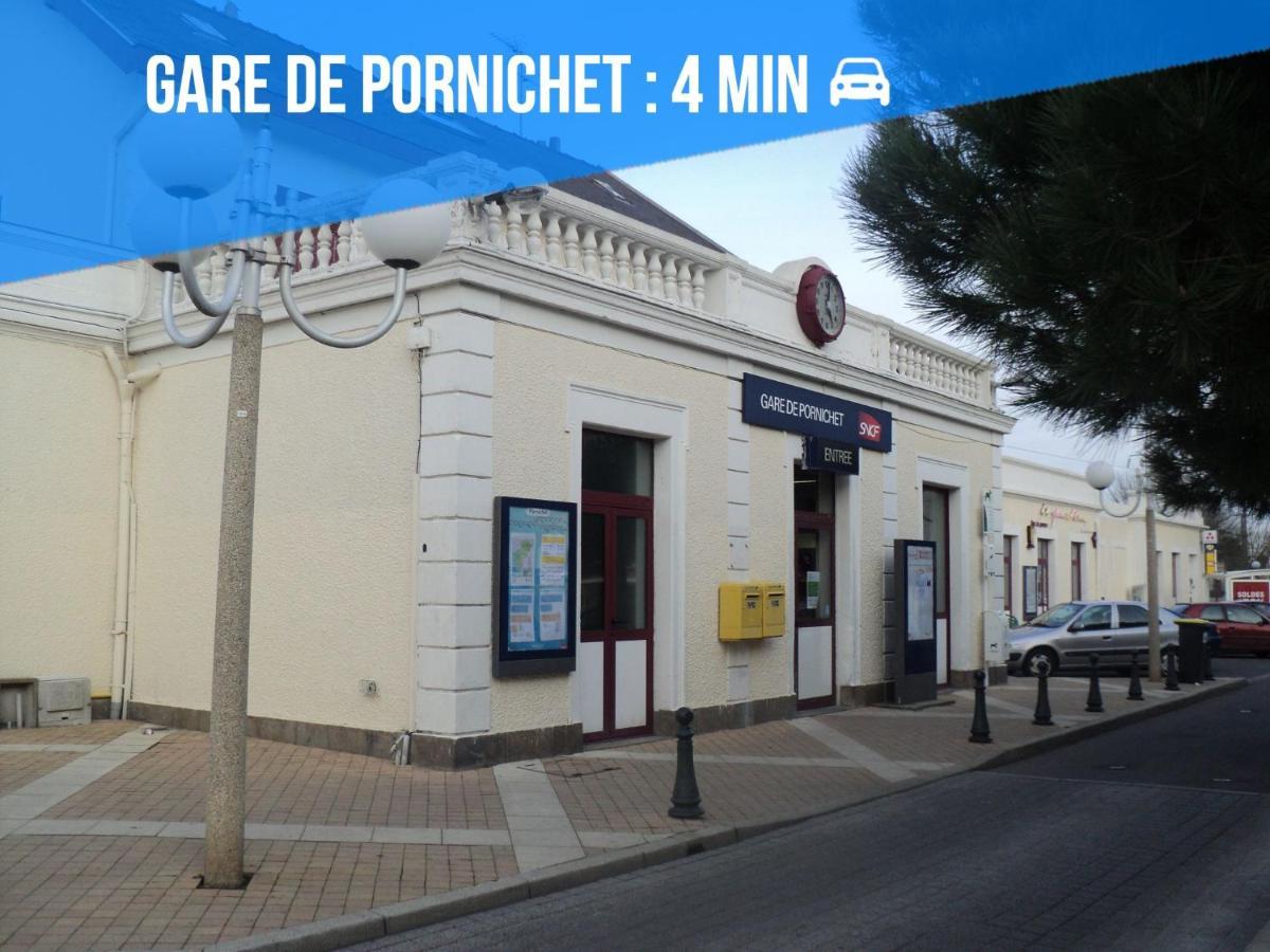 Appartement La Baule Pornichet Terrasse - Cuisine - Calme - Wifi - Parking Gratuit Exteriör bild