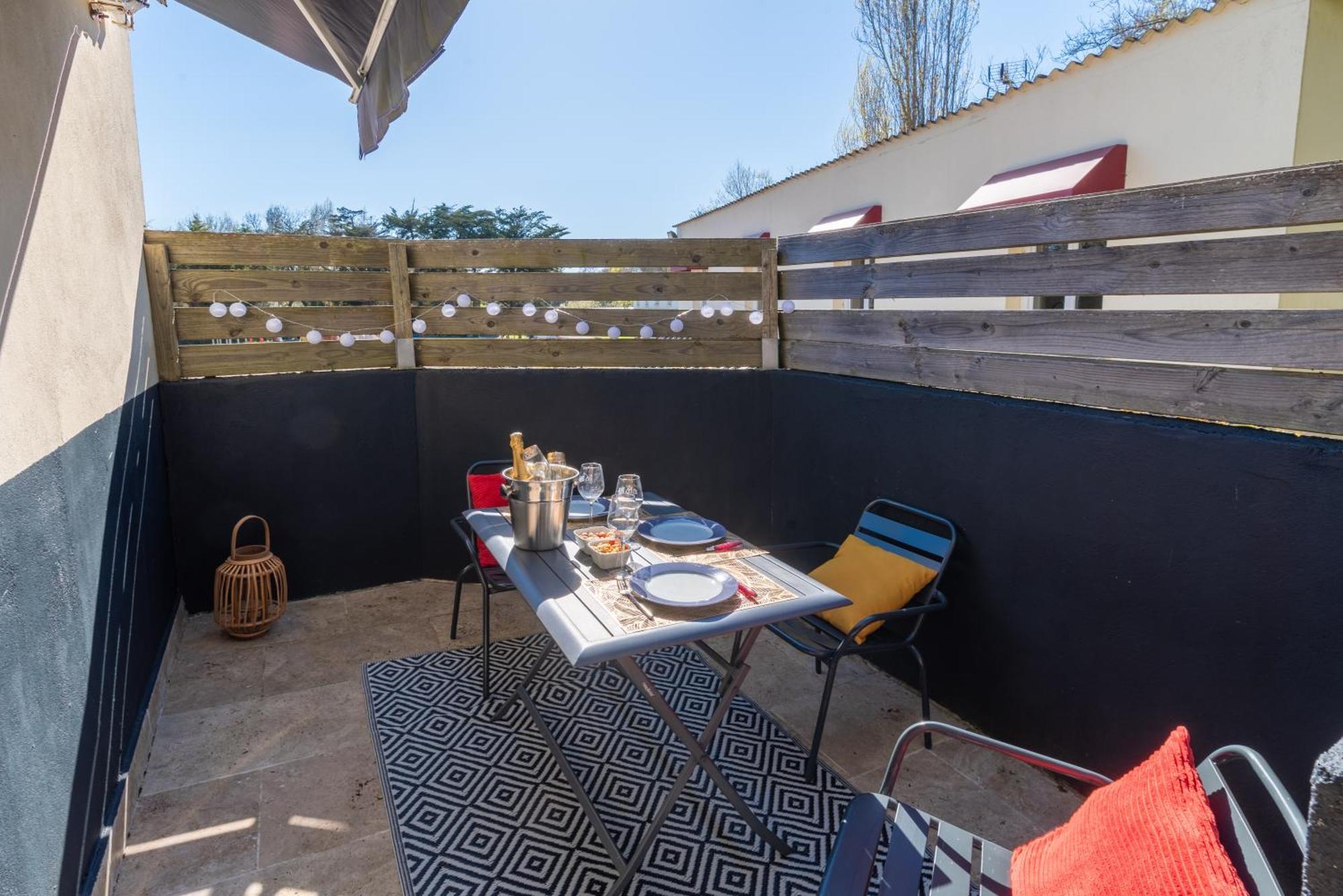 Appartement La Baule Pornichet Terrasse - Cuisine - Calme - Wifi - Parking Gratuit Exteriör bild