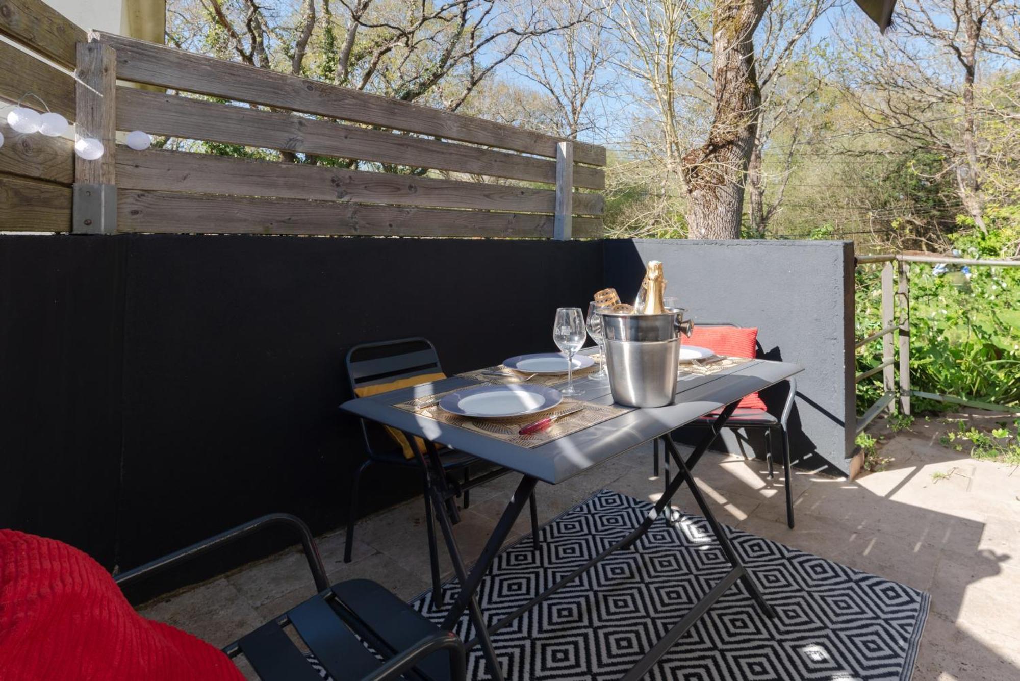 Appartement La Baule Pornichet Terrasse - Cuisine - Calme - Wifi - Parking Gratuit Exteriör bild