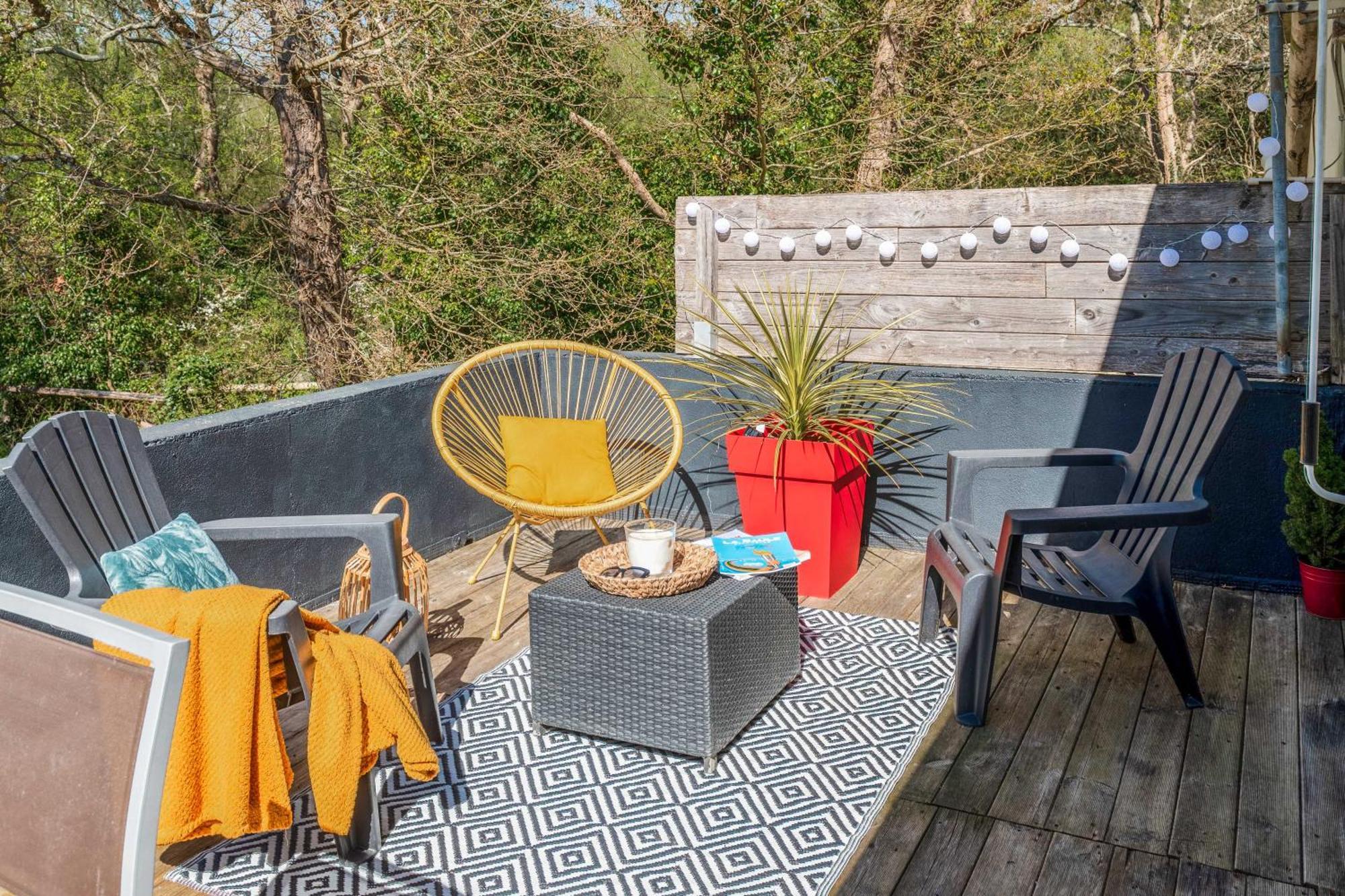 Appartement La Baule Pornichet Terrasse - Cuisine - Calme - Wifi - Parking Gratuit Exteriör bild