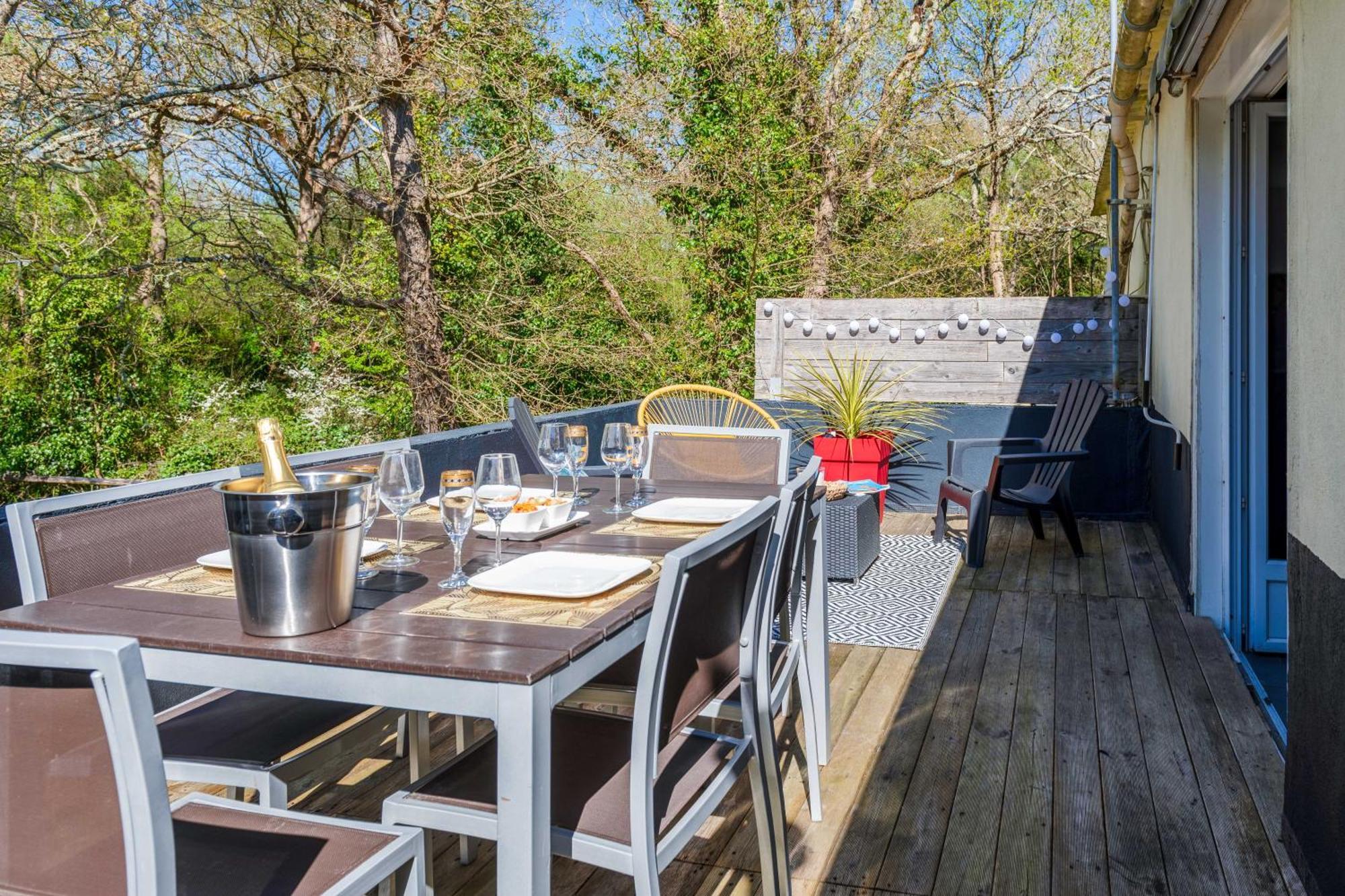 Appartement La Baule Pornichet Terrasse - Cuisine - Calme - Wifi - Parking Gratuit Exteriör bild