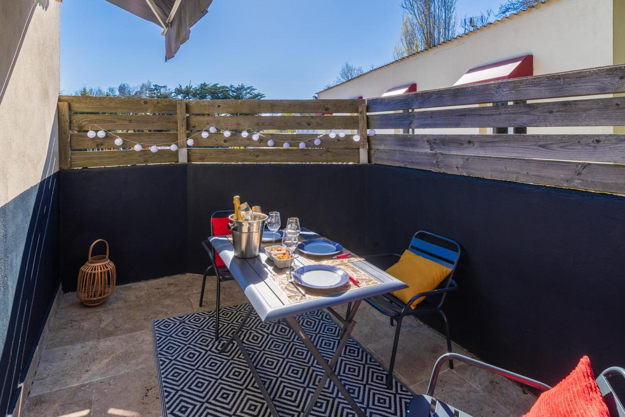 Appartement La Baule Pornichet Terrasse - Cuisine - Calme - Wifi - Parking Gratuit Exteriör bild